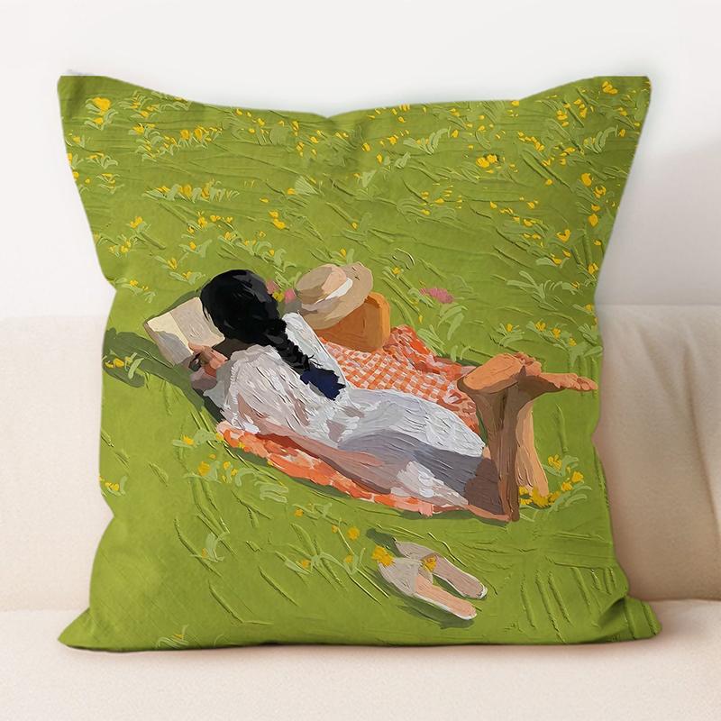 "Artistic Wine & Grapes Leisure Throw Pillow Cover"