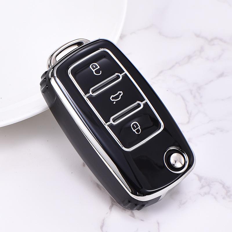 Fits Volkswagen Key: New Bora, Sagitar, Polo, Tiguan, Tanyue, Lingdu, Lavida, Tange, Jialv Key Cover