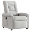 VidaXL Fauteuil inclinable gris nuage tissu, fauteuil, fauteuil inclinable TV, poussette, fauteuil inclinable pour personnes 4015625
