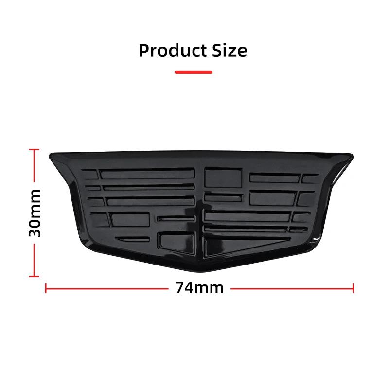 1 Stück ABS Auto Logo Lenkrad Dekoration Abzeichen Aufkleber Emblem Zubehör für Cadillac CT4 CT5 CT6 XT4 XT5 XT6 XTS ATS