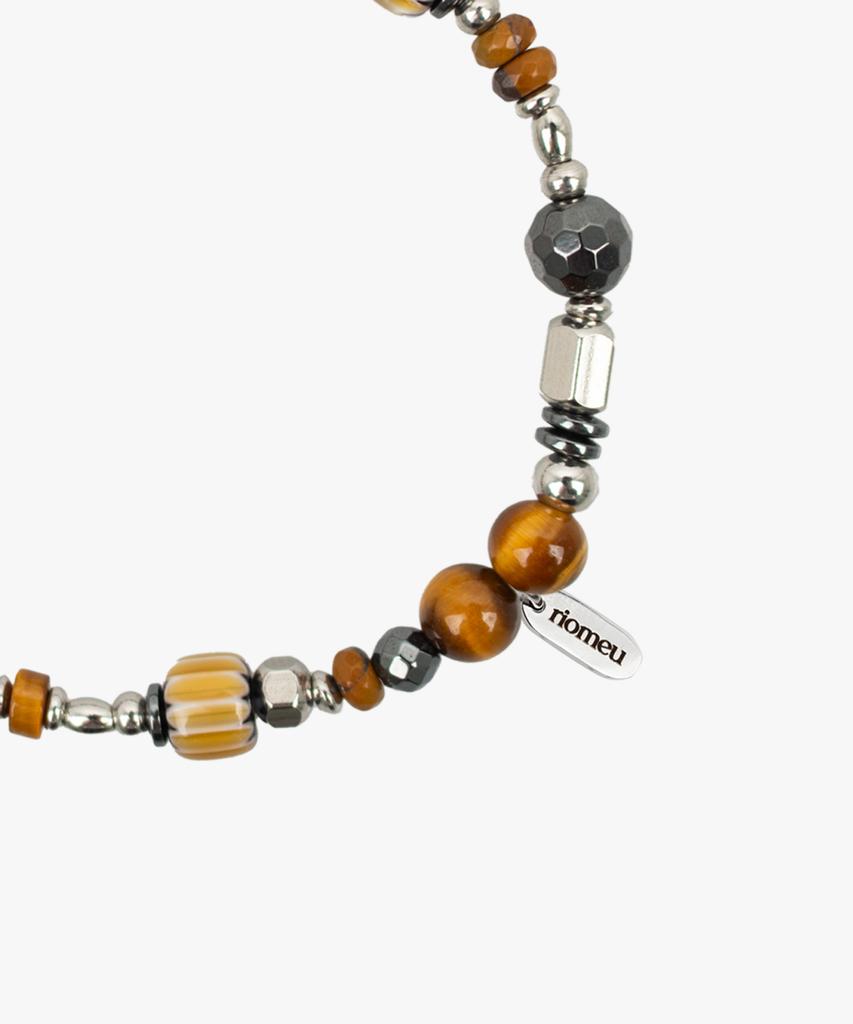 Riomeu Blanc Noir Venezia Brown Bracelet : Radiant019