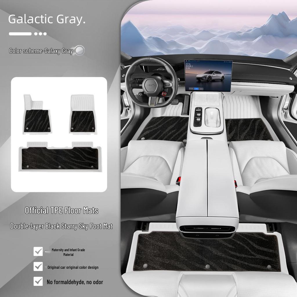 Xiaomi SU7 TPE Autoteppiche - Rutschfest, Verschleißfest Innenraum Teppich Zubehör