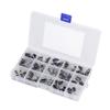 215Pcs Electrolytic Capacitor 0.1uF‑330uF Aluminium 15 Value Assortment Kit for Radio TV