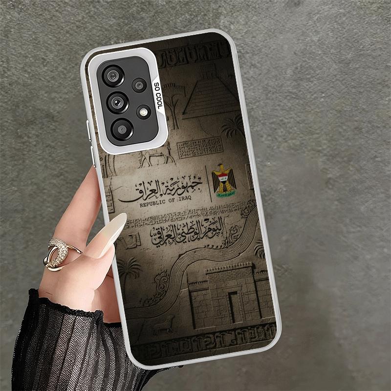 

Iraqi Flag Mark Shockproof Phone Case for Samsung A17 A16 A15 A14 A37 A57 A36 A56 A26 A35 A55 A25 A34 A54 A24 A13 A23 A33 A53 A0 Samsung A33