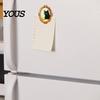 Spooky Fridge Magnets 1/6Pcs Halloween Retro Frame Refrigerator Magnet, Wooden Carved Photo Decorative Magnet for Home Office Cabinet Whiteboard Metal