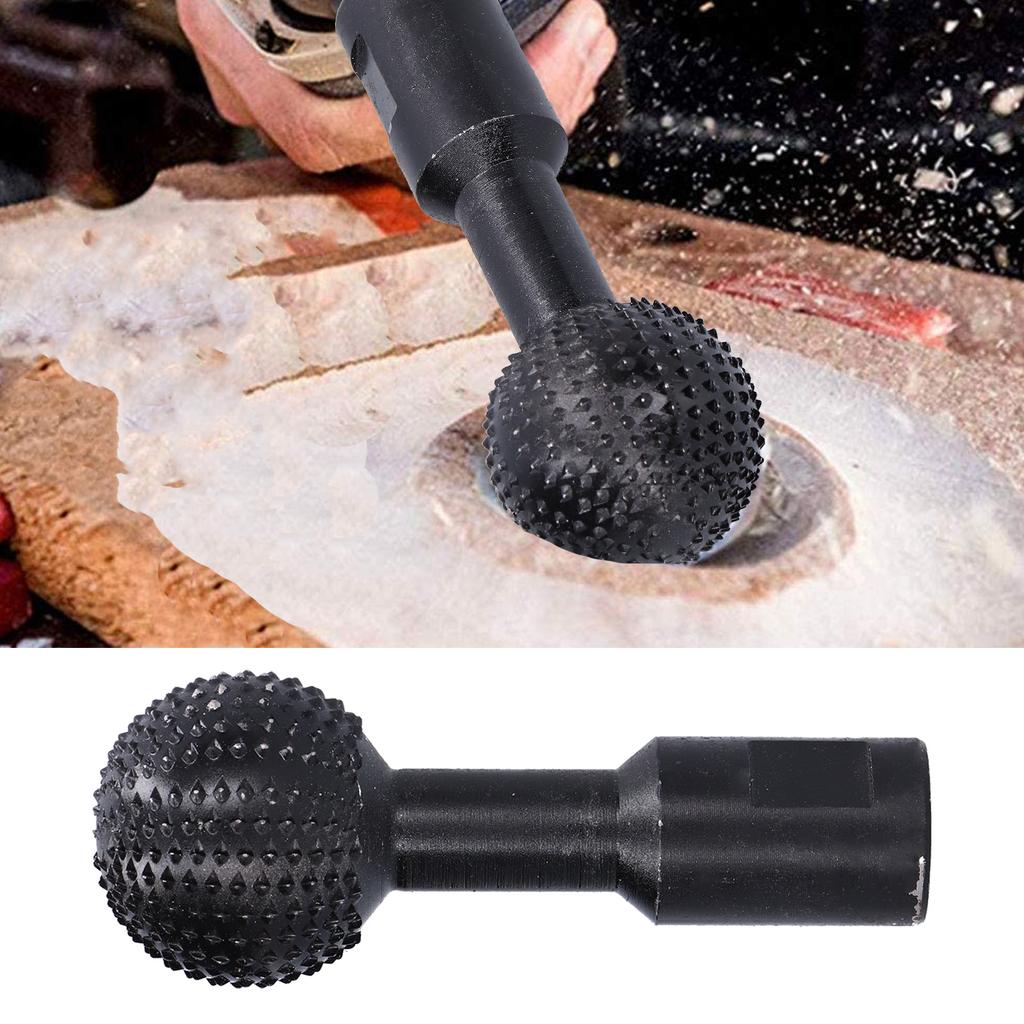 Grinding Hd Spherical File Metal Sphere Carving Drill Bit Milling Tool for Angle Grinder