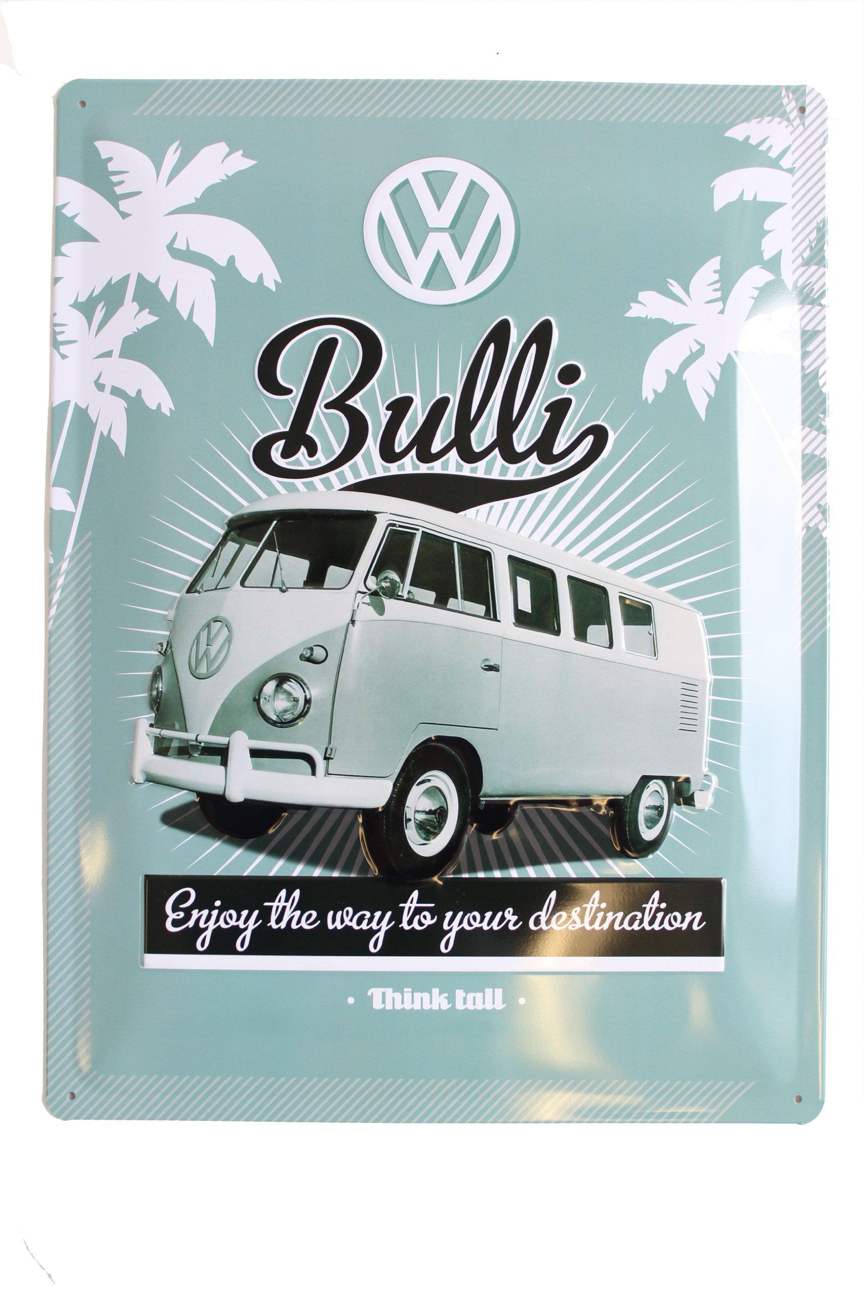 

Tin Sign Volkswagen VW Retro SIGN American Goods Interior Bulli/TIN