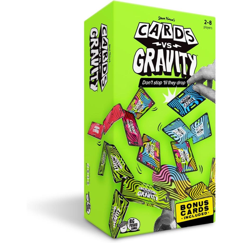 Carte contro Gravità Gioco da Tavolo di Carte Impilabili e di Equilibrio per Divertimento Vacanze in Famiglia