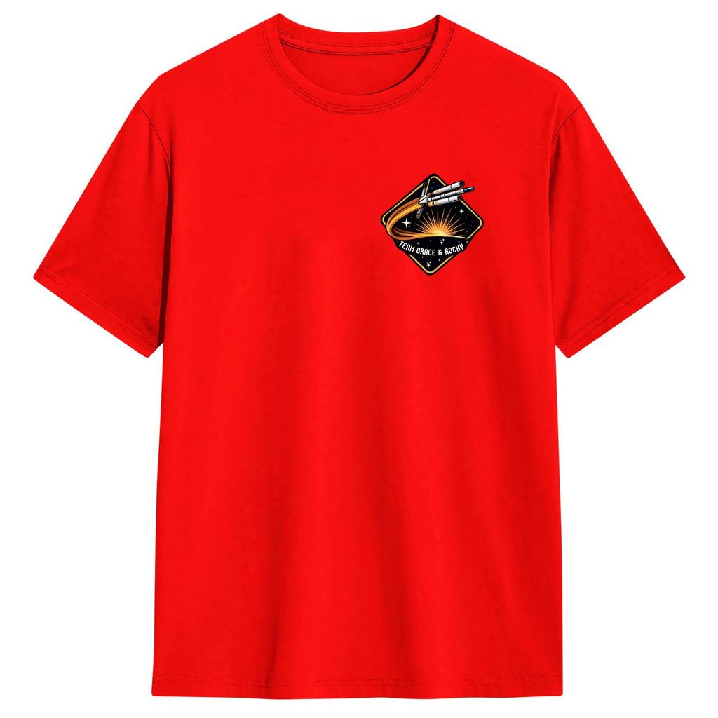 Project Hail Mary Mission Patch Ringer T Shirt Summer Funny TShirts Cotton Trending Tshirt For Unisexs Pattern Clothing