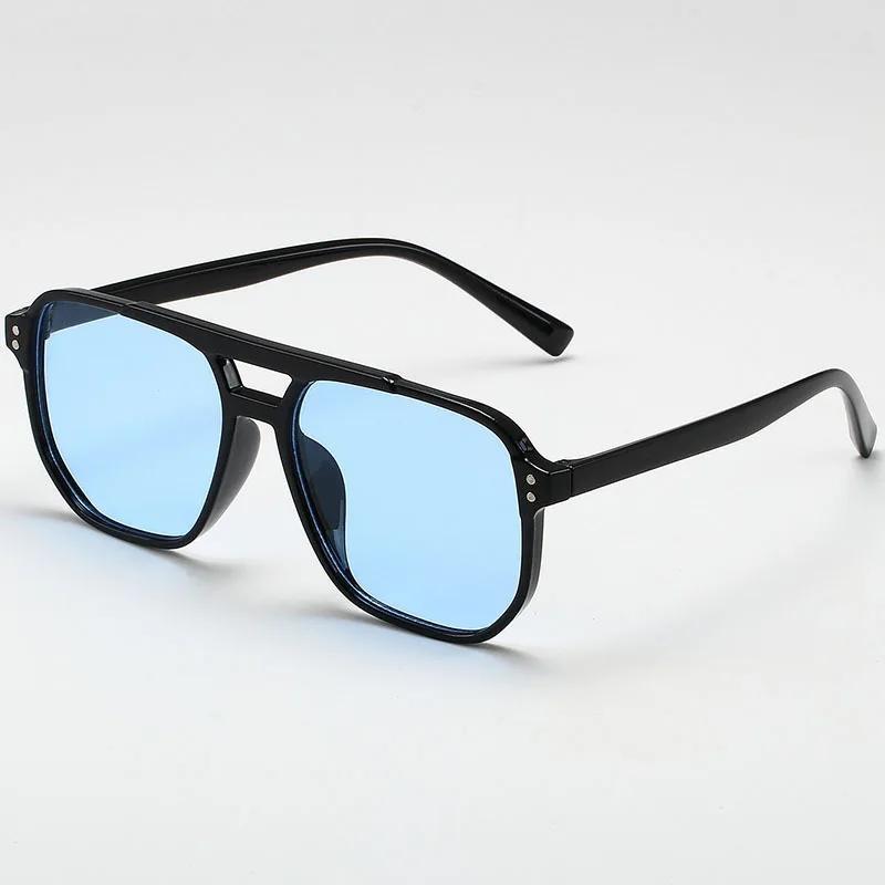 New Large Frame Square Sunglasses Men's Brand Designer Fashion Sun Glasses Men Driving And Fishing Eyewear UV400 Glasses