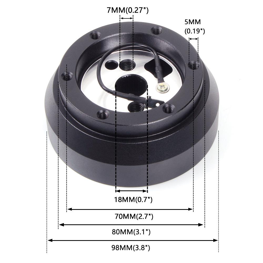 Chevrolet Jeep Pontiac Racing Steering Wheel Hub 170H