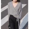 Ethereal Costume Cos Winter New Style of Ladies' Casual Fashion Standard Wool Blend Asymmetrical Cardigan