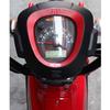 DOMOPAY FOR Cross Cab CC110 CC 110 Motorcycle Accessories Protective Cover Fit Dashboard Instrument Frame Cover Trim (Red)