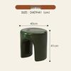 Nordic Designer Low Stool & Tray Table for Small Living Rooms