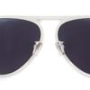 Excellent BVLGARI sunglasses Octo Finissimo Aviator Matt gray BV40020U Used
