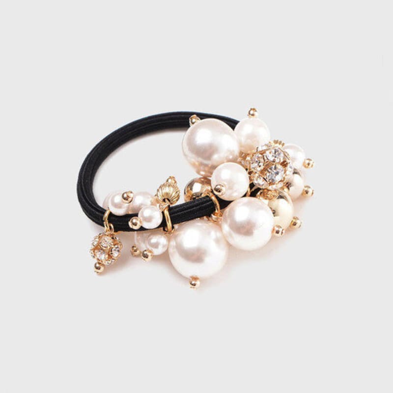 Jean Paul Clarisse Crystal Pearl Ponytail LFPT0274