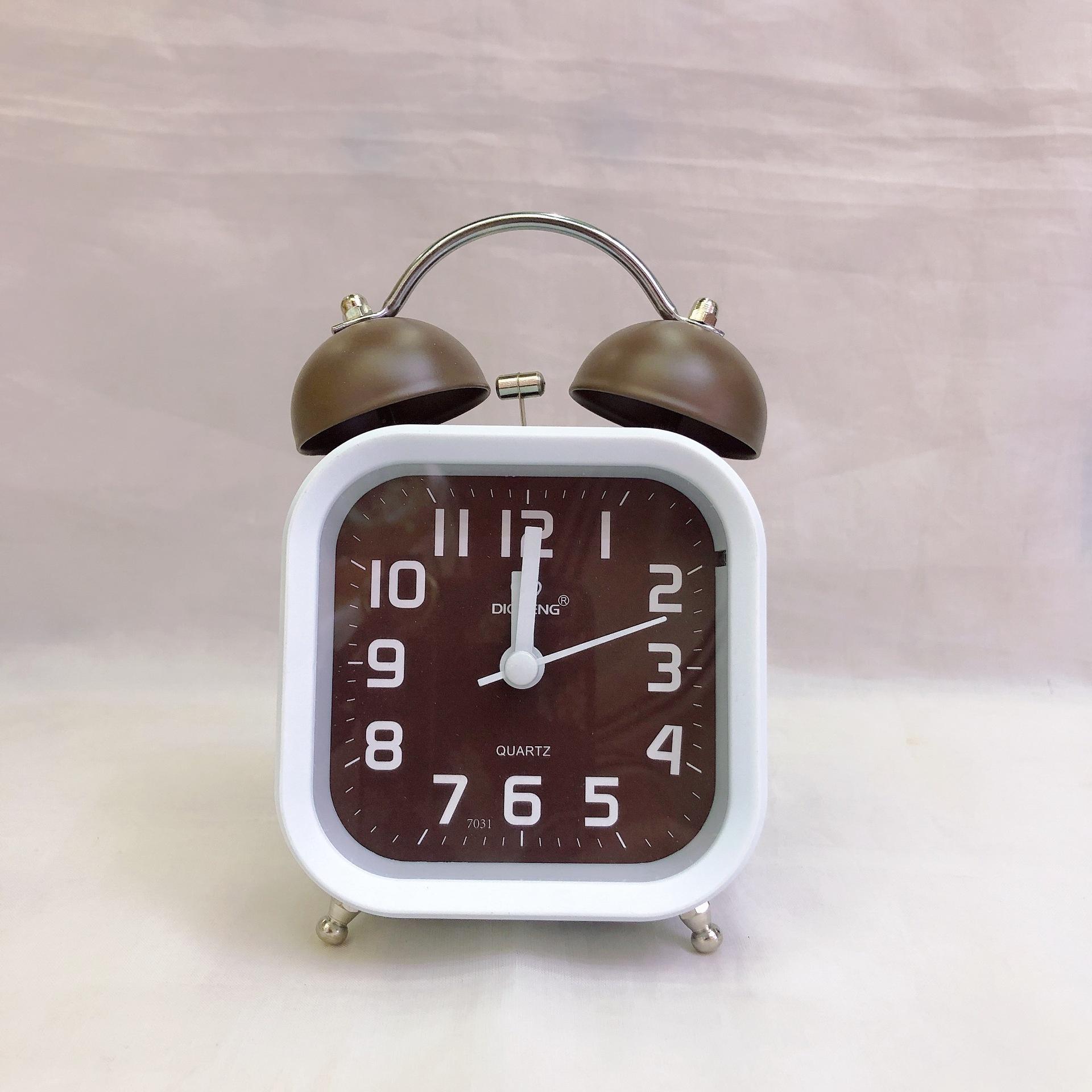 

3-дюймовый звонок, звонок, студенческий, цифровой, бесшумный, светящийся, для гостиной, спальни, настольный, простой будильник для пробуждения