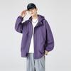 Spring and Autumn Large Size Loose Men's Hooded 3-in-1 Outdoor Jacket Fat American Jacket