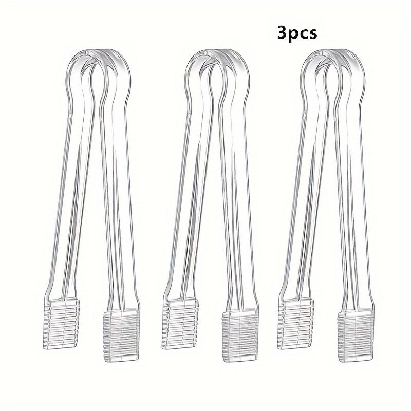 

3/8 piece plastic clips, mini transparent plastic clips, suitable for appetizers, food serving, ice cubes, barbecues,and candies
