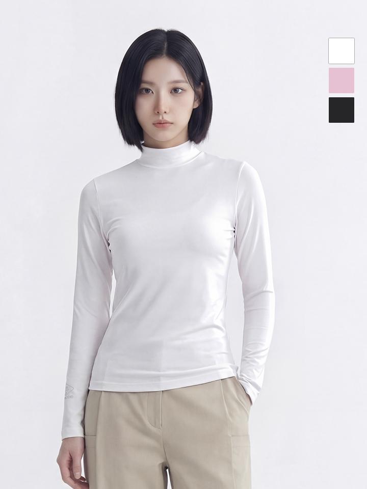 WESTWOOD Women'S Essential Mock Neck Cooling T-Shirt_Wo2Wcct752