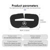 FA02Car Seat Belt Buckle Clip Protector Suede Anti-Scratch Cover For Benz W202 W212 W126 W140 W168 W177 CLS GLE GLC GLS CLA