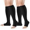 Zipper Compression Sports Socks for Calves
