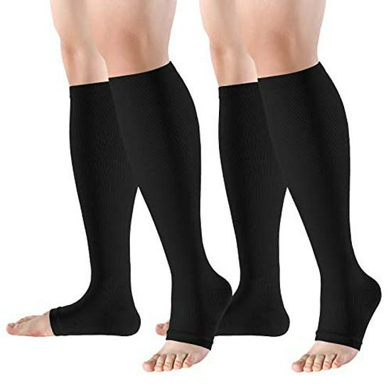 Zipper Compression Sports Socks for Calves
