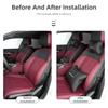 Autokopfstützkissen Nackenkissen Lendenwirbelstütze Für Mercedes Benz AMG A B C E S-Klasse A180 CLK CLA GLE W212 C200 C300 W204 W205