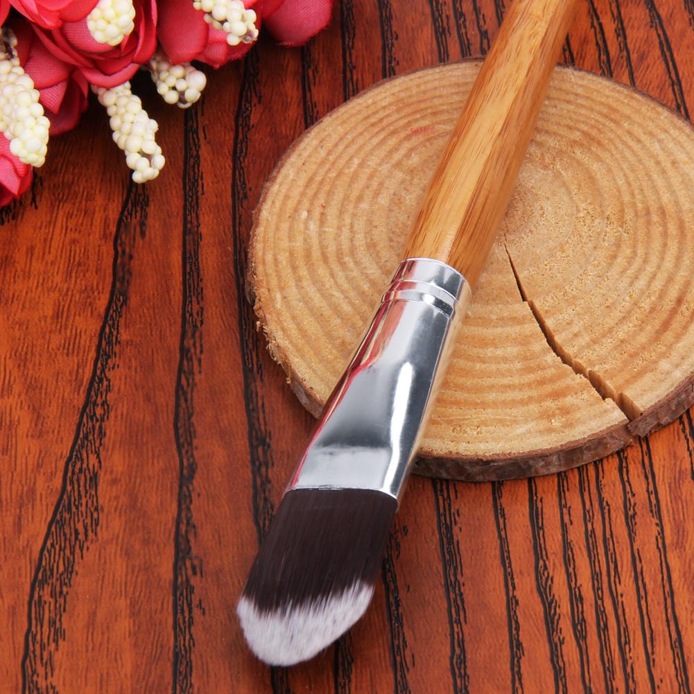 Face Mask Brush Multifunctional Foundation Liquid Applicator Bamboo Handle Reusable Valentine Day Gift for Women Cosmetic Tool