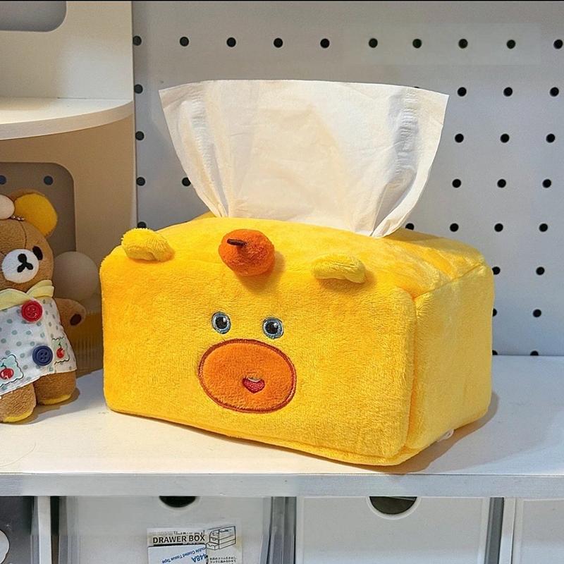 Crayon Shin-chan My Melody Tissue Box Napkin Storage Box Desktop Organizer Home Office Car Storage Supplies Napkin Holder Box