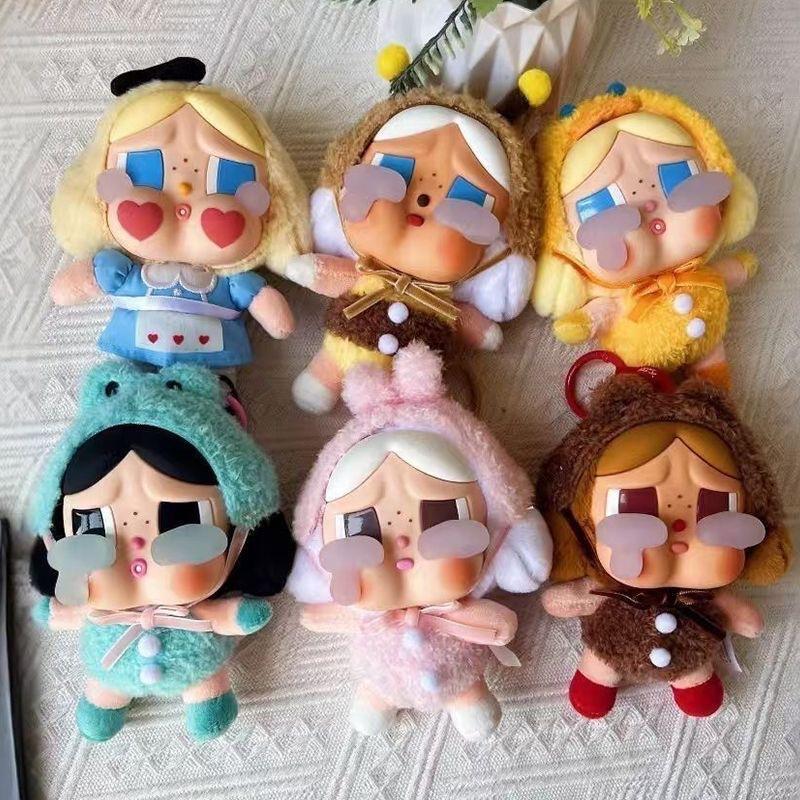 Car Pendant labubu Crybaby Crying Series Blind Box Figures Vinyl Face Doll Crybaby Pendant Mystery Box Toy bag charm Gift Children's birthday gift
