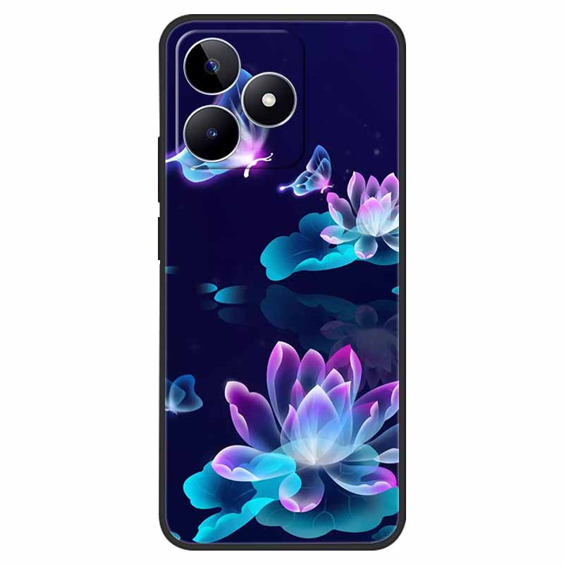 For Realme C53 Case Shockproof Soft silicone TPU Back Cover For OPPO Realme C53 4G Phone Cases Cartoon RealmeC53 C 53 2023