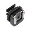 Black ABS CSM‑3 Hot Shoe Adapter Flash Mount Adapters for Camcorder Camera Accessory
