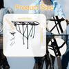 Fahrrad Gepäckträger Fahrrad Hinten Schwerlast Gepäckträger für Pendeln Reisen
