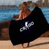 GAME The C-CSGO CS2 Beach Towel Colorful Bath Towels For Girl Microfiber Quick Dry Custom Sand Free Beach Yoga Spa Gym Pool