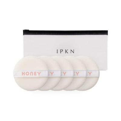 Ipkn Powder Pact Puff, Small, 5 Pieces