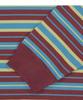 WKNDRS Multi Stripe Ls T-Shirt (Burgundy)