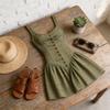 Polyester Pleated Sleeveless Mini Dress With High Waist For Summer Casual Wear