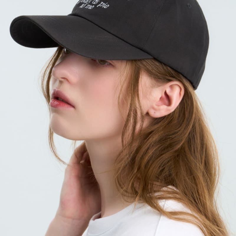 

sloppipie SIGNATURE COTTON BALL CAP [CHARCOAL] CHARCOAL