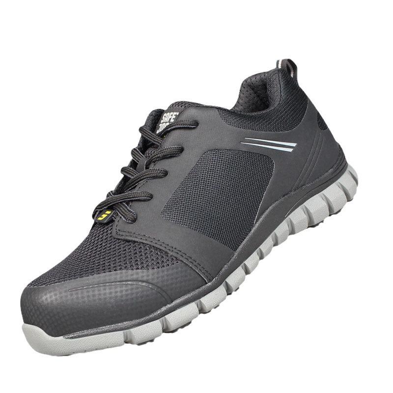 Men's Protective Shoes: Anti-smash, Anti-puncture, Breathable Mesh, Anti-static, Anti-slip, Year-round Use
