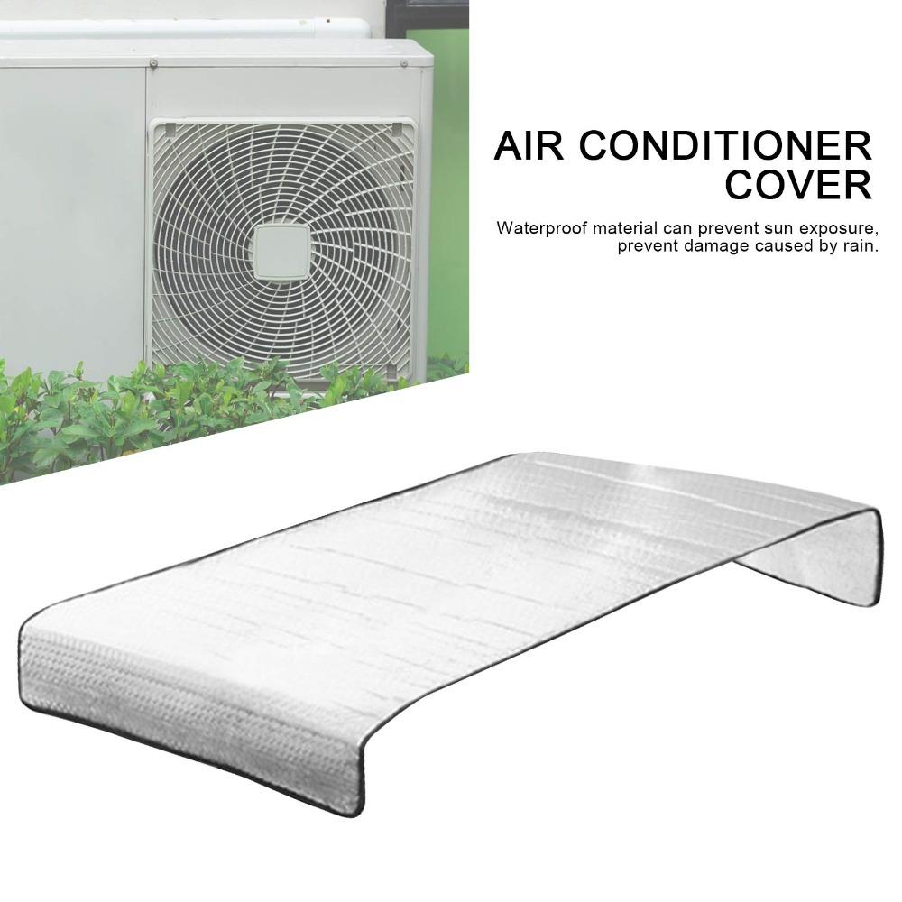 Anti-Snow Waterproof Sunproof Air Conditioning Cover Washing Anti-Dust Cleaning Bag Dust Cover