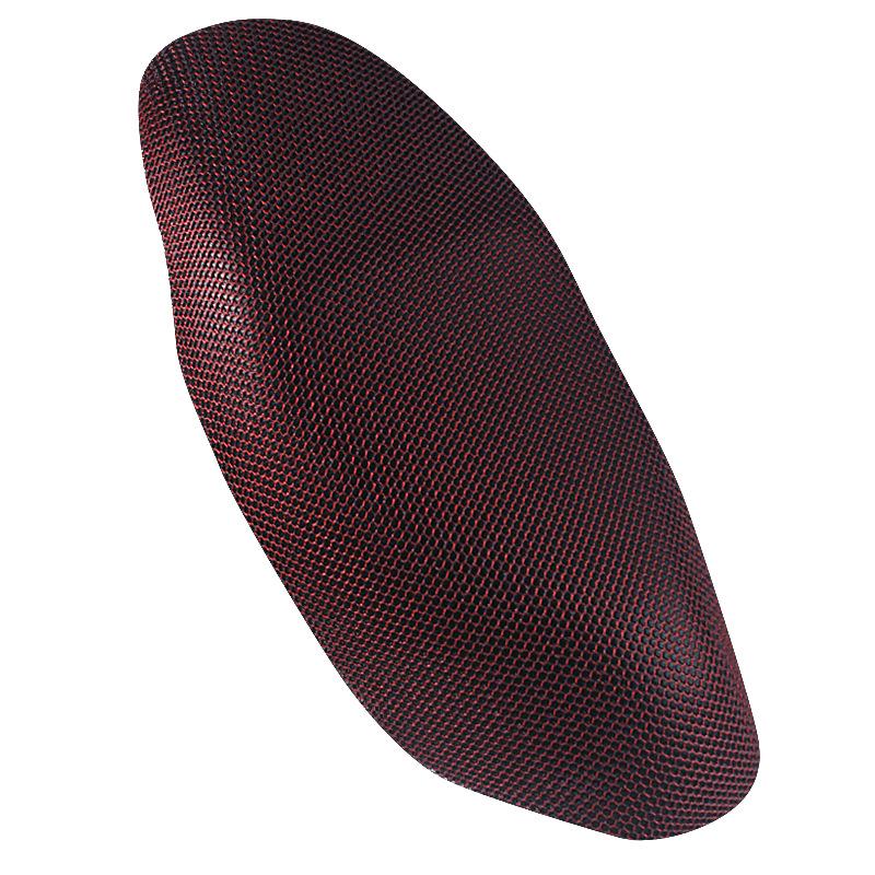 Universal Breathable Mesh Motorcycle and Electric Scooter Seat Cover with Heat Insulation and Sun Protection