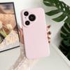 Applicable to Huawei P70 liquid silicone mobile phone case fine hole p70ultra solid color mobile phone case anti-drop