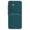 For Samsung Galaxy A55 5G Case Card Slot Anti-Scratch Soft TPU Phone Back Cover