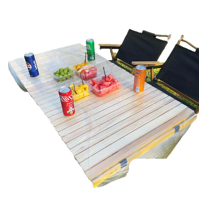 Disposable Camping Tablecloth Birthday Party Wedding Table Cover Wipe Desk Cloth Decor Covers Home Supplies