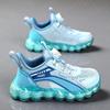 Big Boys Shoes Children's Mesh Sneakers Breathable Mesh Shoes Rotating Button Men