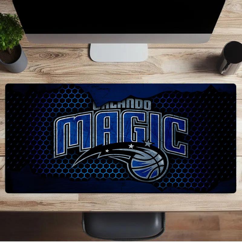 Коврик для мыши Orlando Magic, Резиновая основа, Коврик для мыши для геймеров и офисного использования, Игровой стол, Легко чистящийся коврик, Офисный вентилятор, Подарки