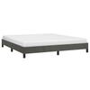 Vidaxl Bed Frame Without Mattress, Dark Gray, 160X200 Cm, Velvet