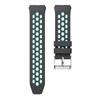 Two-Color Round Hole Silicone Watch Band Mesh Strap For  Watch GT 2E