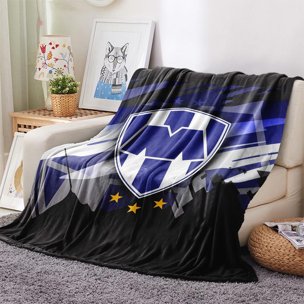 CF. Monterrey Print Flanelldecke, Hohe Qualität, Bequem für alle Jahreszeiten, Heimdekoration, Wärme und Komfort